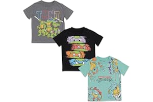 Teenage Mutant Ninja Turtles Boys' 3 Pack T-Shirt by Nickelodeon