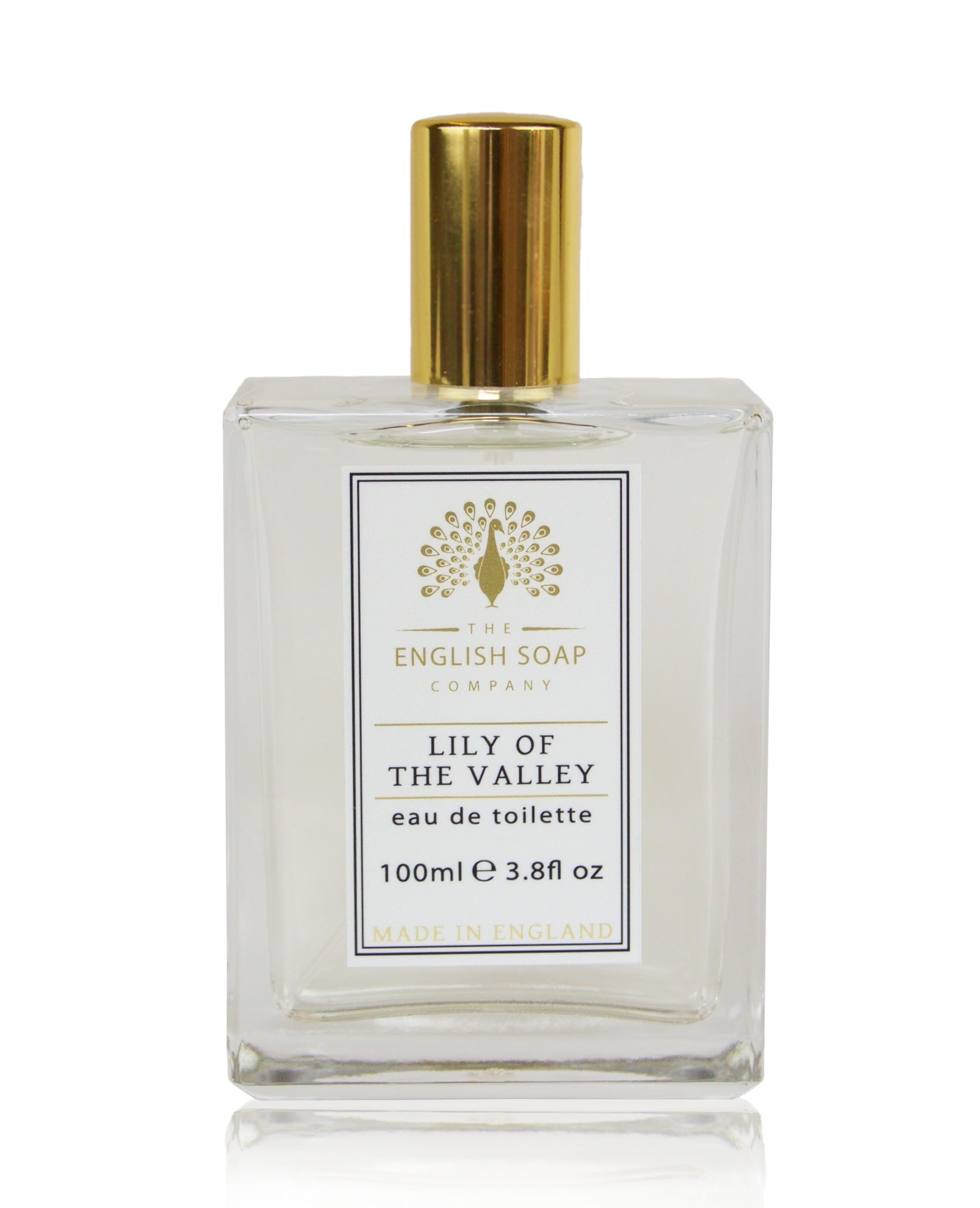 The English Soap Company Eau de Toilette, Lily Perfume for Women and Men, Floral Scented Fragrance with Notes of Jasmine, Lily of the Valley Scent 100mls