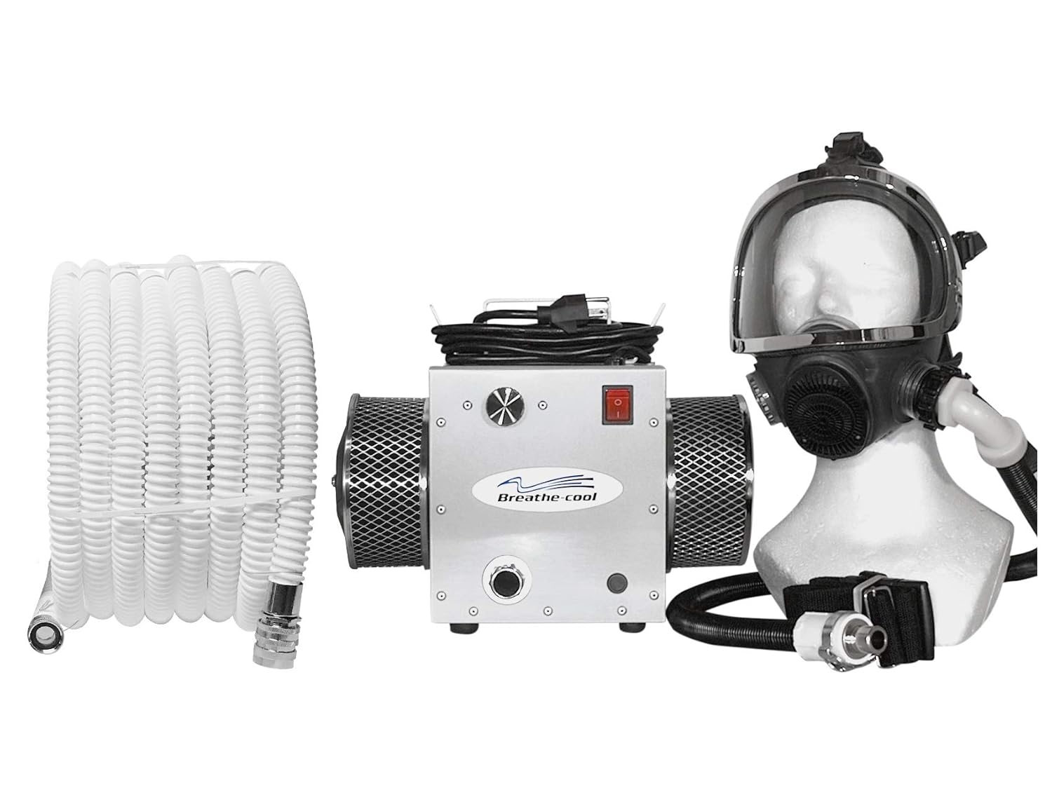 Breathecool II Supplied Air Respirator System w/fullface mask