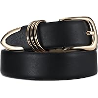 FASHIONGEN - Women genuine Italian leather belt LUNA, Made 