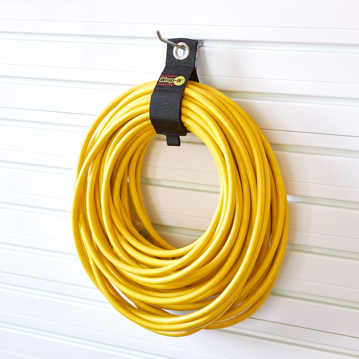 Heavy-Duty Wrap-It Storage Straps (Assorted 6 Pack) - Hook and Loop Extension Cord Organizer Hanger, Cord Wrap Keeper, Cable Straps for Cords, Hoses, Rope, RV, Boat and Garage Storage and Organization: Automotive