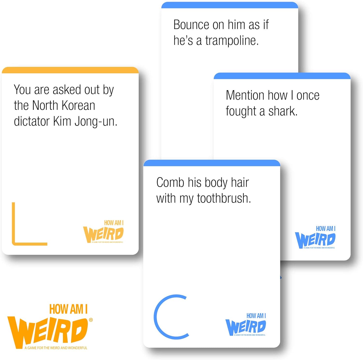 How Am I Weird - Award Winning Family Party Card Game for Adults & Teens - 500 Cards - Board Game Weird Gift - Image 3