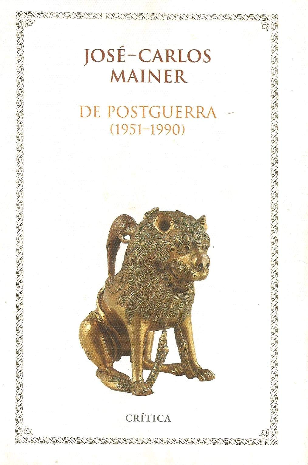 Portada de De postguerra (1951-1990)