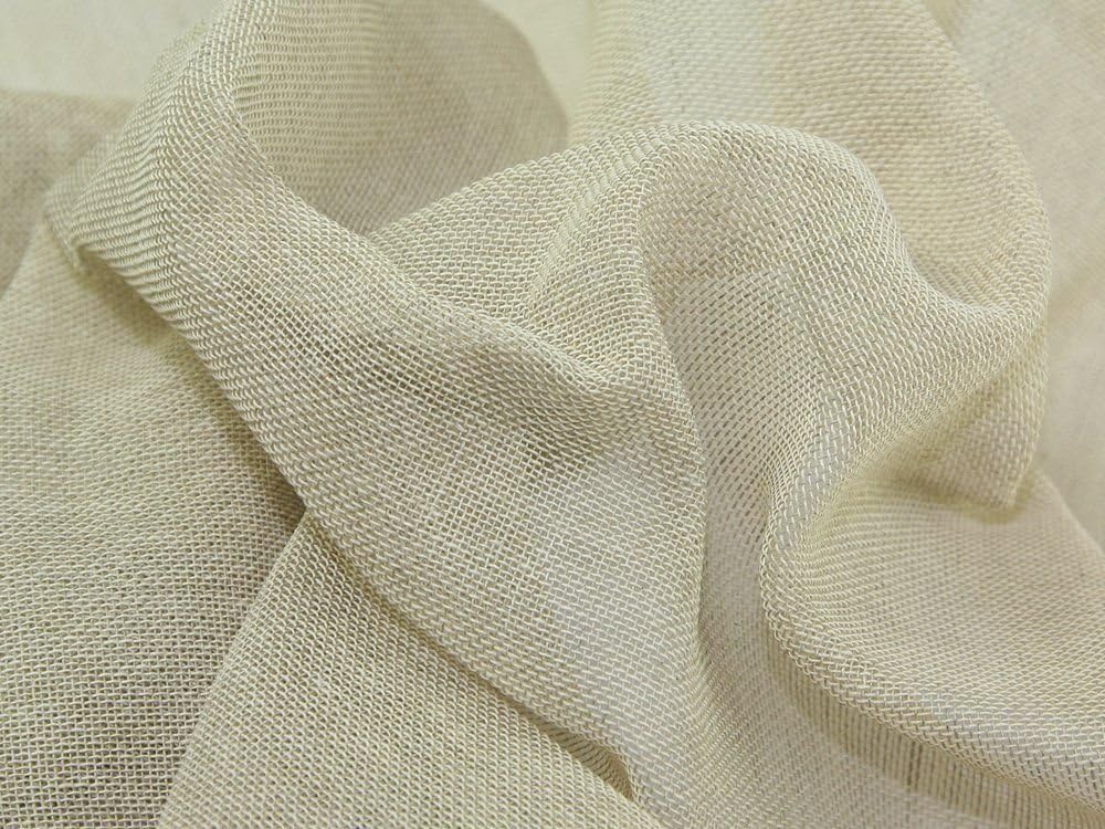 ADAM,s 100% Cotton Scrim/Cream Muslin Fabric 40",Cheesecloth, Deal of 5 METRE
