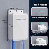 YuanLey PoE Extender 1 to 4 Mini Switch 90W In 60W Out IP66 Waterproof 250m view 5