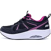 BiNHam Women's Walking Shoes with Arch Support Plantar Fasciitis Pain Relief Athletic Orthotic Tennis Sneakers Supportive for Gym Workout US 6.5-11