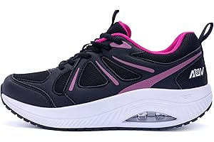 AOV Women Arch Support Walking Shoes Orthotic Sneakers for Plantar Fasciitis Foot and Heel Pain Relief Tennis Shoes