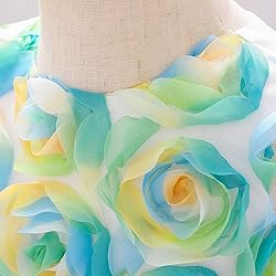 ODASDO Baby Flower Girl Dresses Infant Toddler Kids