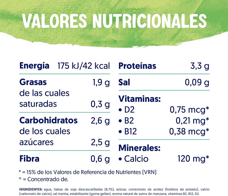 Alpro Bebida Vegetal de Soja Barista - Pack de 8 x 1L