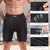 TOMSHOO Protective Padded Shorts with Hip Butt Pad Large view 3