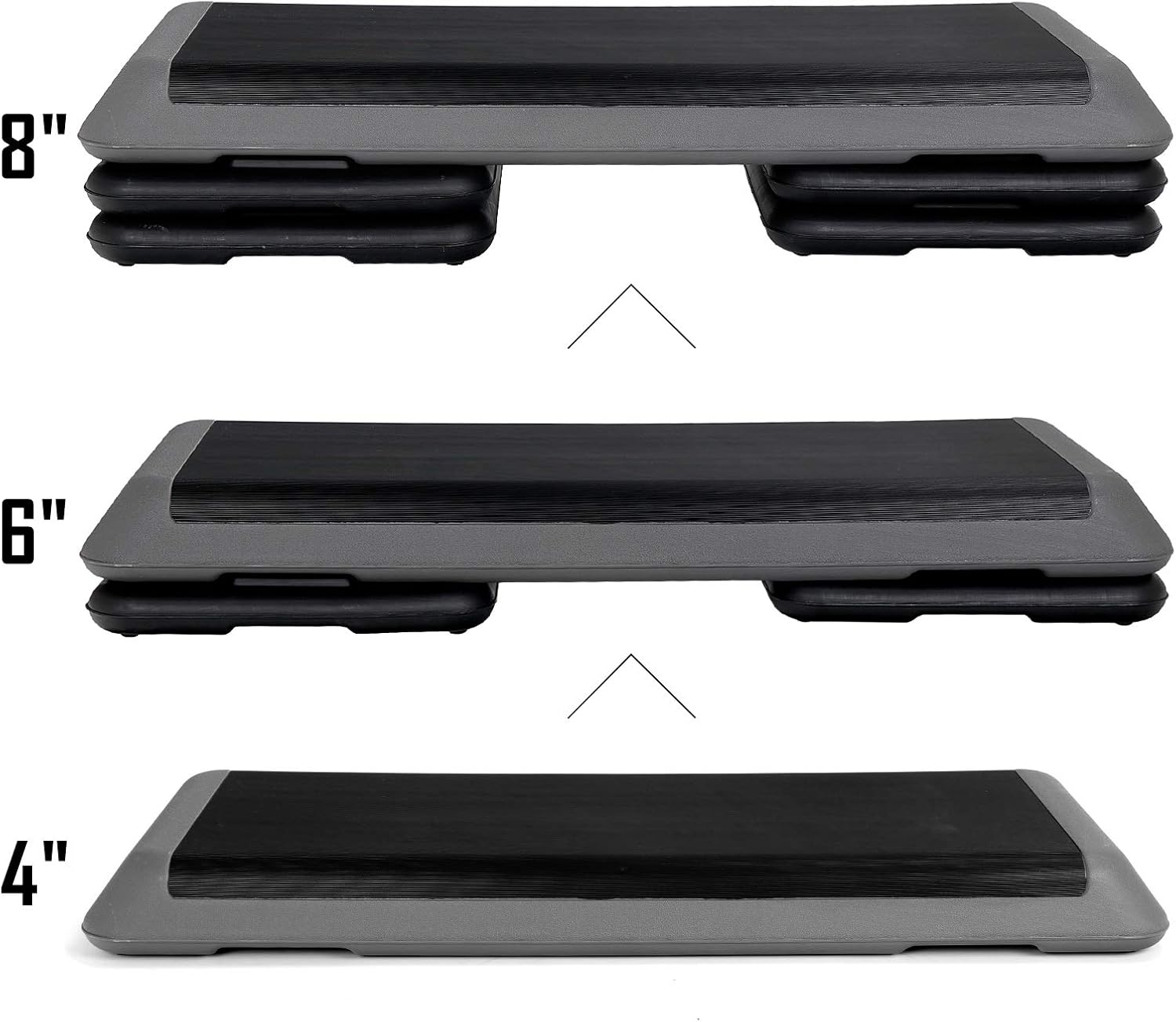 ZENY 43'' Aerobic Step Platform with Adjustable Risers 4