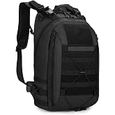 HUNTVP Tactical Military Backpack MOLLE Hunting Rucksack Gear Tactical Backpck Assault Pack Can Attach with the Vest and Belt