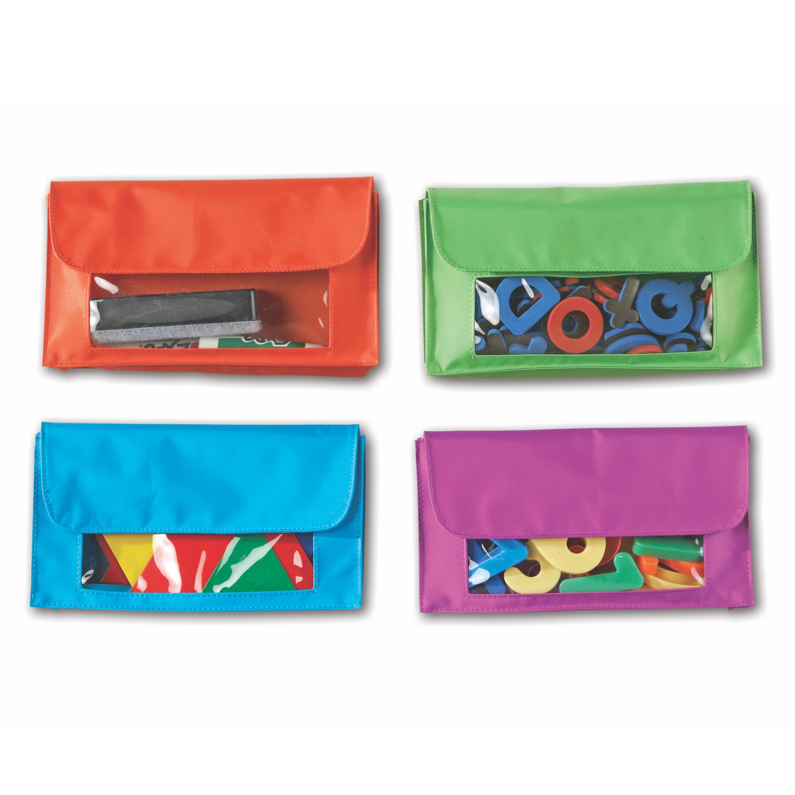 Learning Resources Magnetic Storage Pockets (Set of 4)