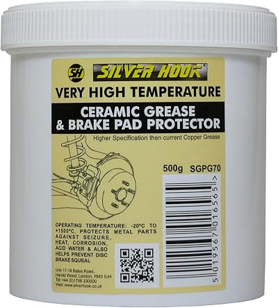 Silverhook Ceramic Grease Tub 500g Brand High Temp Protection