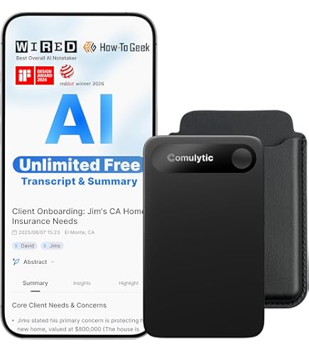 Amazon.com: BOYA Notra AI Voice Recorder,3-Mode Capture -Ambient