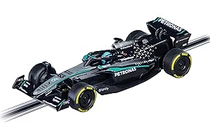 Carrera GO Slot Car 2006283 – Mercedes-AMG F1 W14 E Performance G. Russell, No.63 (2025) 1:43 Scale Analog Vehicle