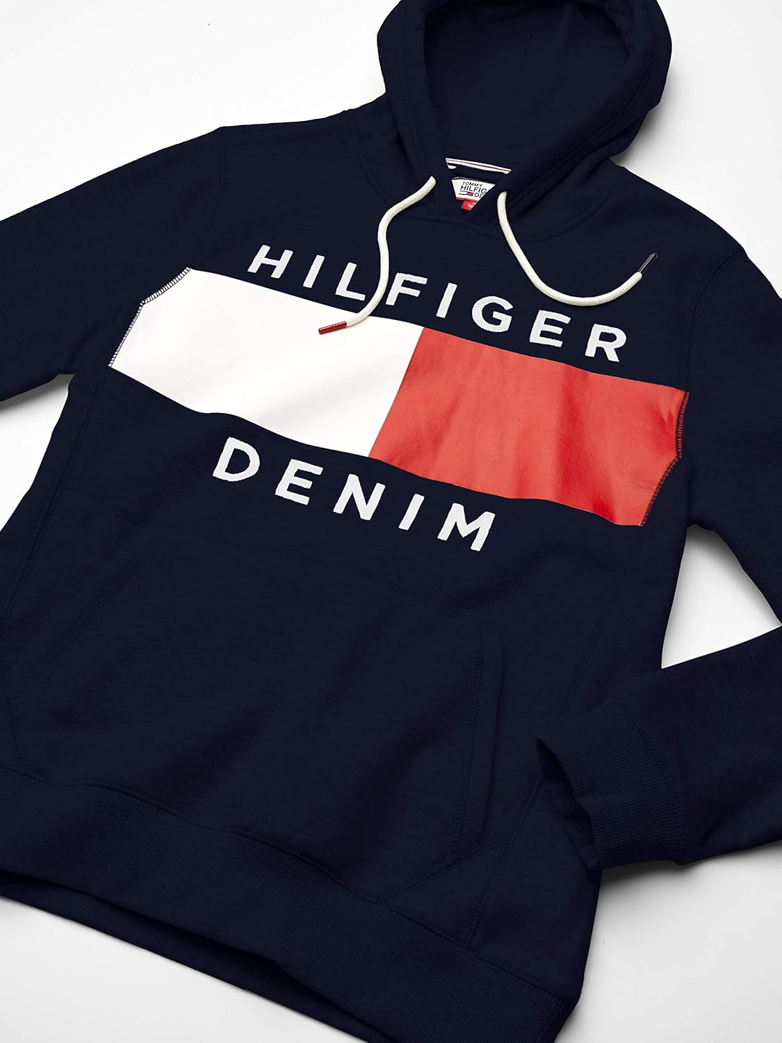Tommy Hilfiger Men's THD Hoodie Sweatshirt at  Men’s Clothing store