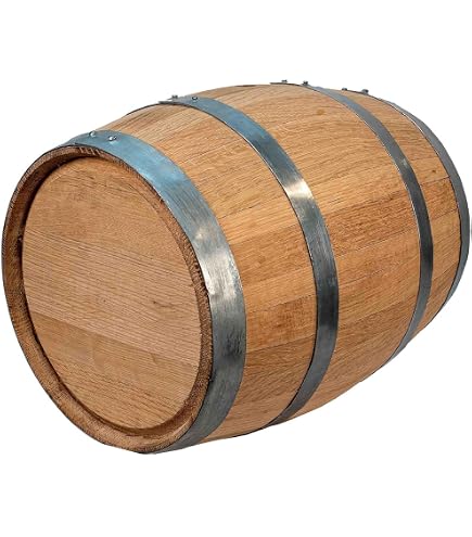 Amazon.com: Balazs New Hungarian Oak Barrel - 20L (5.28 gal): Home