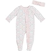 Mud Pie Baby Girls Mud Pie Pink Bunny Sleeper