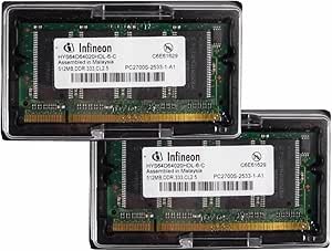 Mémoire RAM CoreParts - DDR - module - 256 Mo - SO DIMM 200 broches - 333 MHz / PC2700 - mémoire