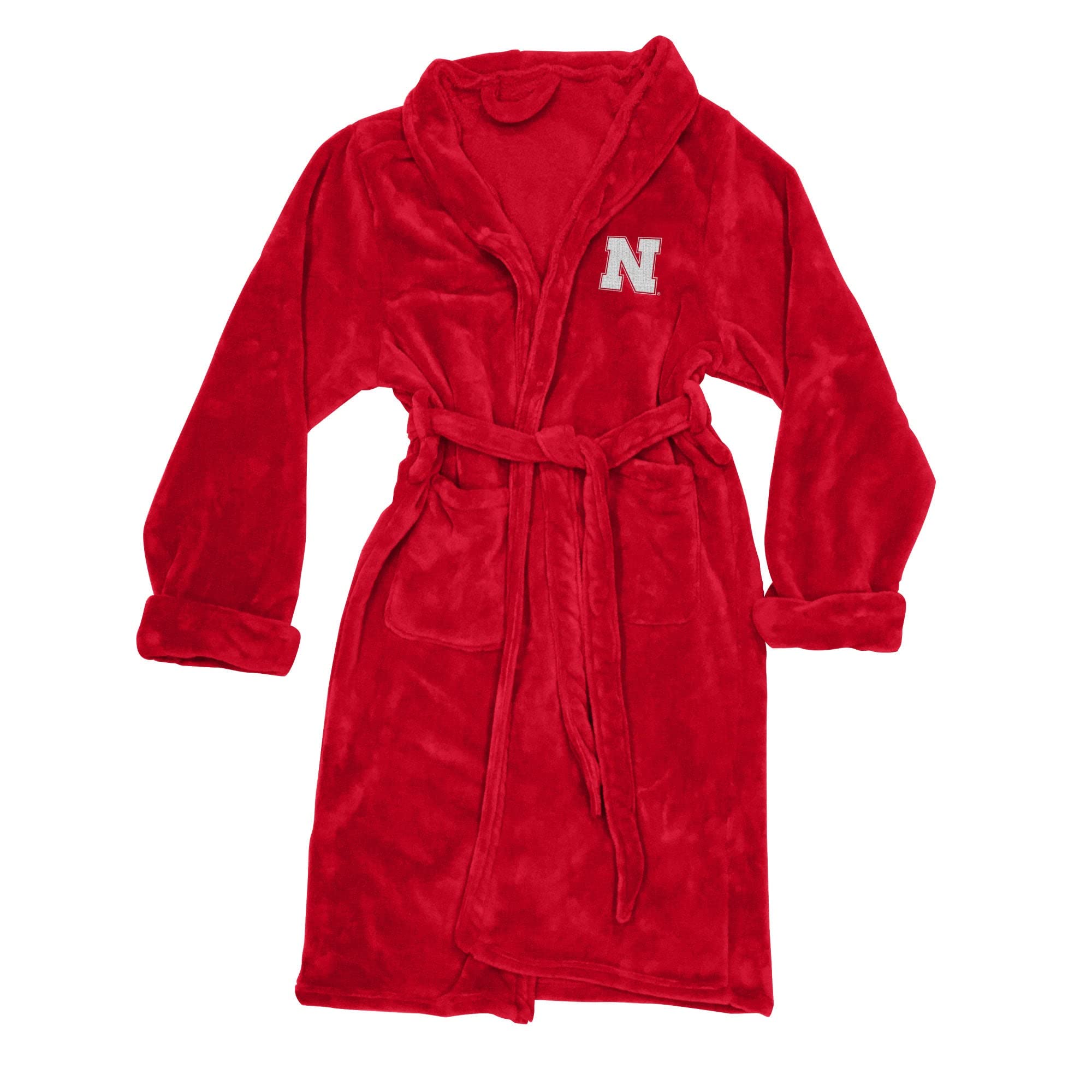 Northwest NCAA Nebraska Cornhuskers Unisex-Adult Silk Touch Bath Robe, Large/X-Large, Team Colors Image