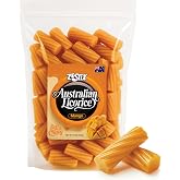 Australian Licorice Mango Flavor &ndash; Soft &amp; Chewy 12 oz Bag | Mango Licorice Candy Fruit Twists for Snacking, Candy Buffets, Gift Bags &amp; Party Favors