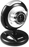 TeckNet&reg; C016 USB HD 720P Webcam, 5 MegaPixel, 5G Lens, USB Microphone & 6 LED