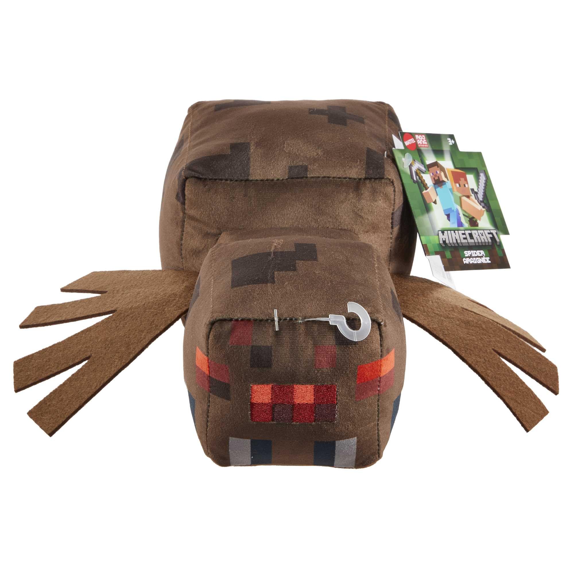 Minecraft Basic Plush Character Soft Dolls, Video Game-Inspired Collectible Toy Gifts for Kids & Fans Ages 3 Years Old & Up, HPP24