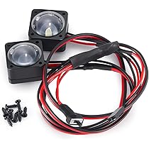 K Luci Da Roccia INJORA Con Controller Per Cingolato RC 1/18 1/24 - Foto 5