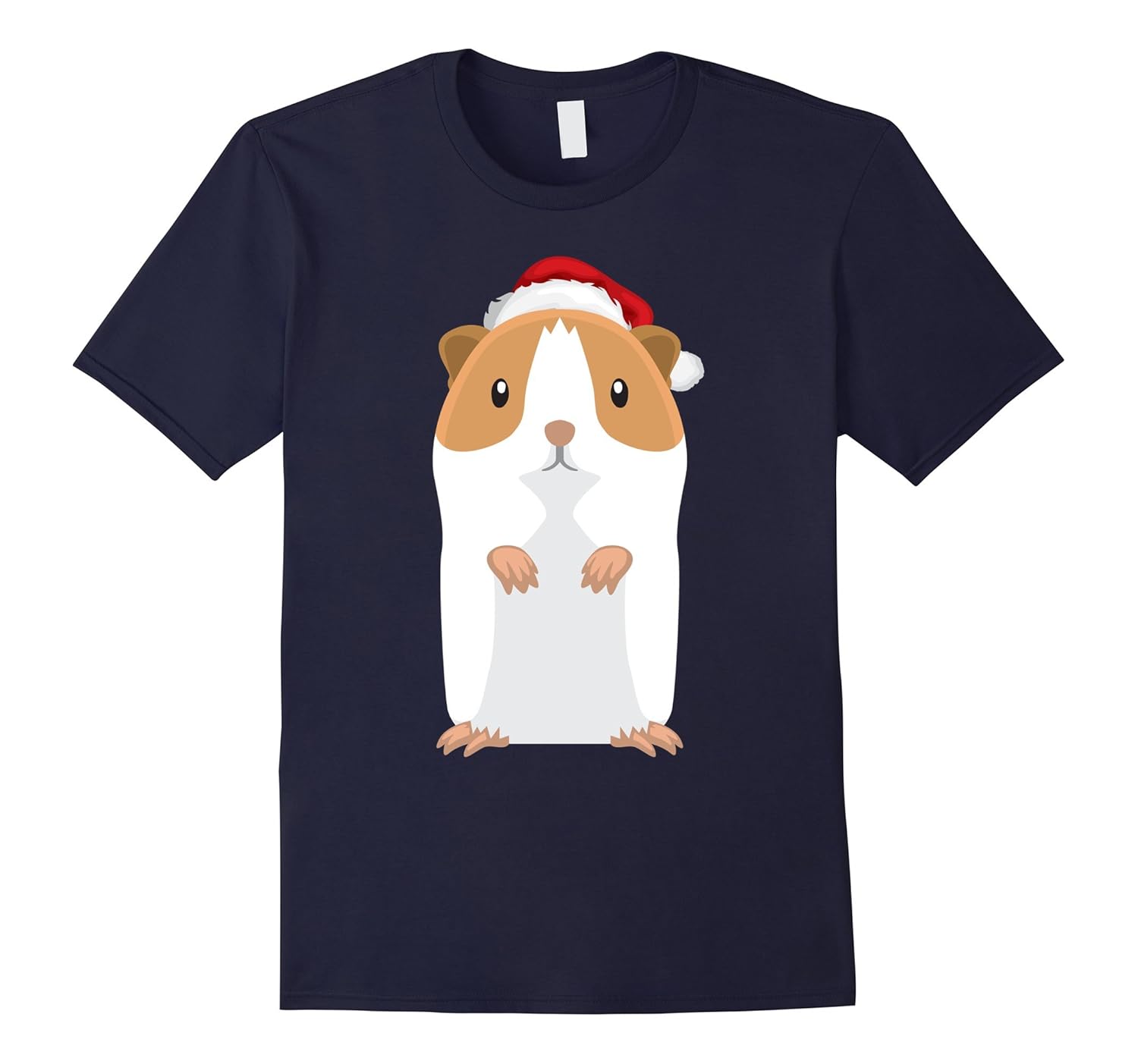 Guinea Pig Christmas T-Shirt-Rose