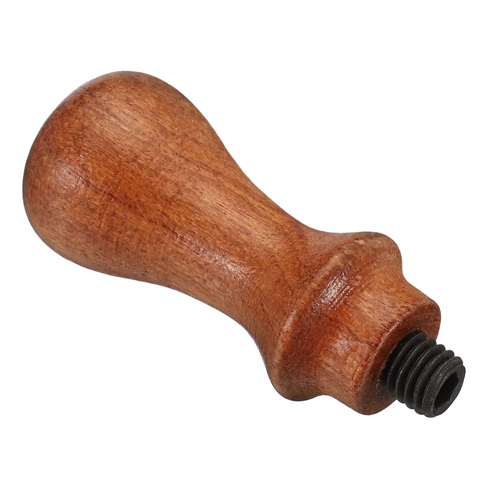 PATIKIL Wax Seal Stamp Handle Only, Wooden Handle Replacement Sealing Stamp Handles for Wedding Invitation Card Letter Envelope Style 11, Brown