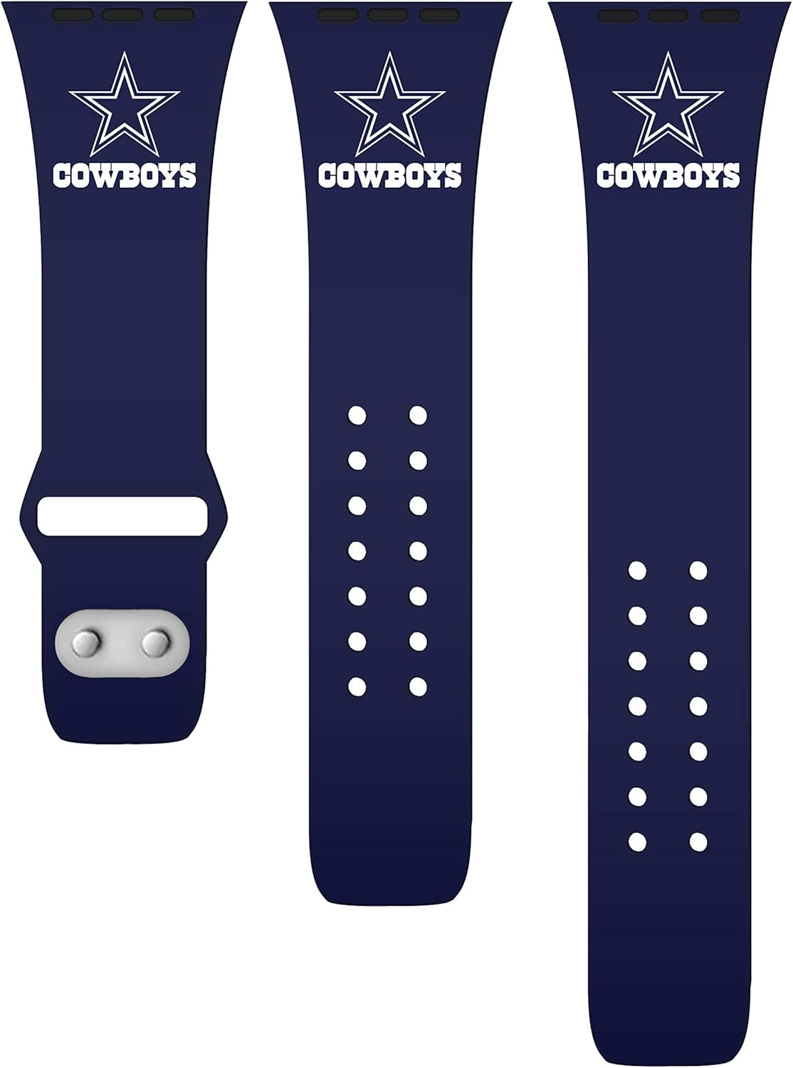 GAME TIME Dallas Cowboys Silicone Watch Band Compatible