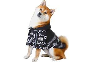 ChoChoCho NASA Dog Raincoats, Reflective Rain Jacket Water Proof, Dog NASA Costume, Dog Clothes, Pet Stylish Streetwear Outfit for Dogs Cat Puppy Small Medium Large