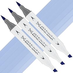 Artfinity Sketch Marker Sets - Set of 3 - Slate