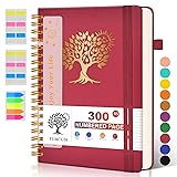 Large Spiral Notebook Journal for Women Men - 300