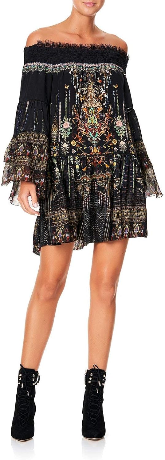 camilla off the shoulder dress