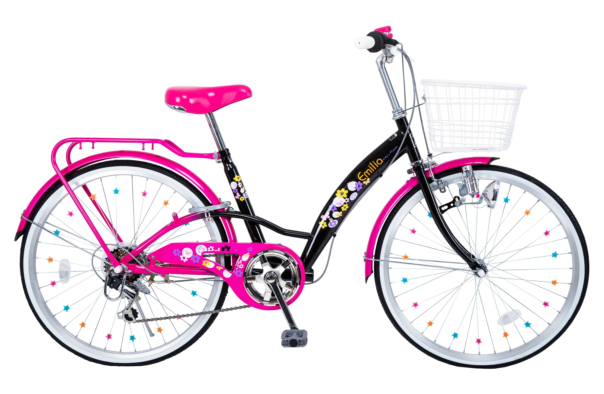 21Technology (Emilia) エミリア (24インチ) 子供用自転車 自転車 女の子 シマノ製6段変速ギヤ ギフト 誕生日 プレゼント EM246商品画像