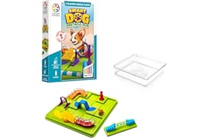 SmartGames Smart Dog Logic Puzzle Game with 60 Challenges Brain Teaser for Kids Ages 5+