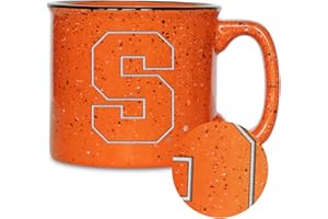 Rico Industries NCAA Speckle 12oz Laser Engraved Campfire Mug
