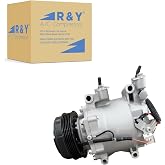 RYC New AC Compressor and A/C Clutch IH559 (Fits Honda Fit 1.5L 2007-2008)