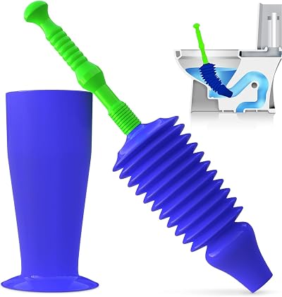 Luigi's World's Best Toilet Plunger Heavy Duty Unblocker