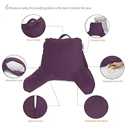 Nestl Reading Pillow for Kids, Small Bed