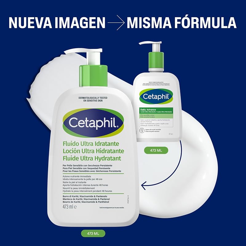 Loção Ultra Hidratante 473ml, para pele com secura persistente