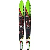 O'Brien Celebrity 58" Combo Water Skis with Adjustable Bindings | 58" combo skis with dual tunnels, adjustable bindings, and stable performance