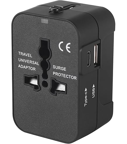 Amazon.com: Travel Adapter, Worldwide All in One European  