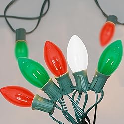 SUNSGNE C9 LED Outdoor Vintage Christmas
