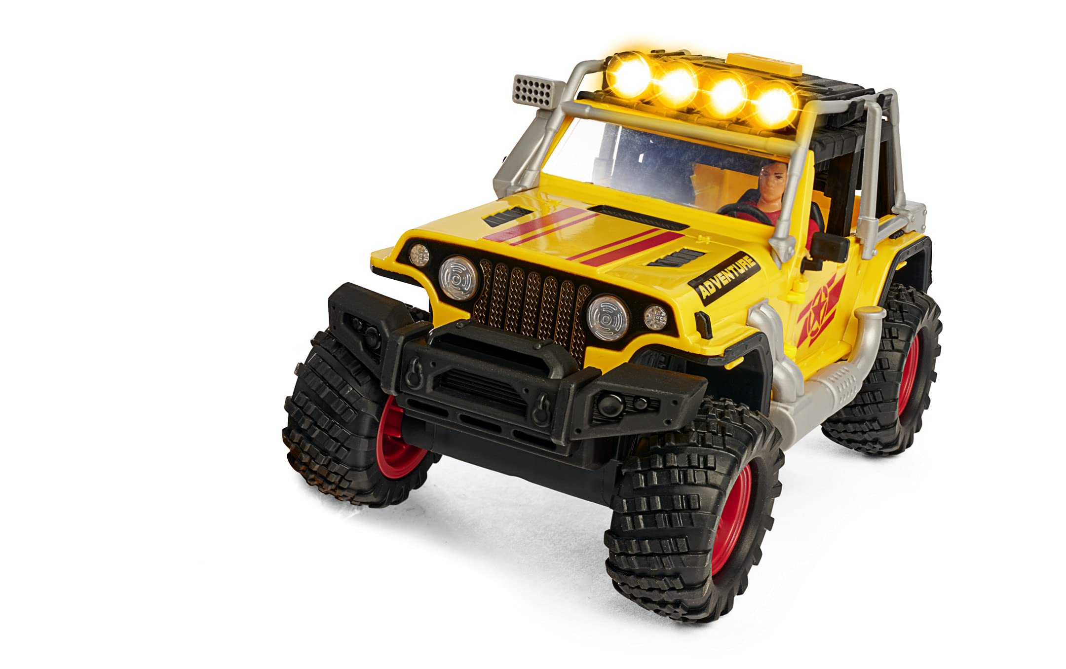 Dickie Toys 203834005 Adventure Commander Try Me Yellow/Black/Grey
