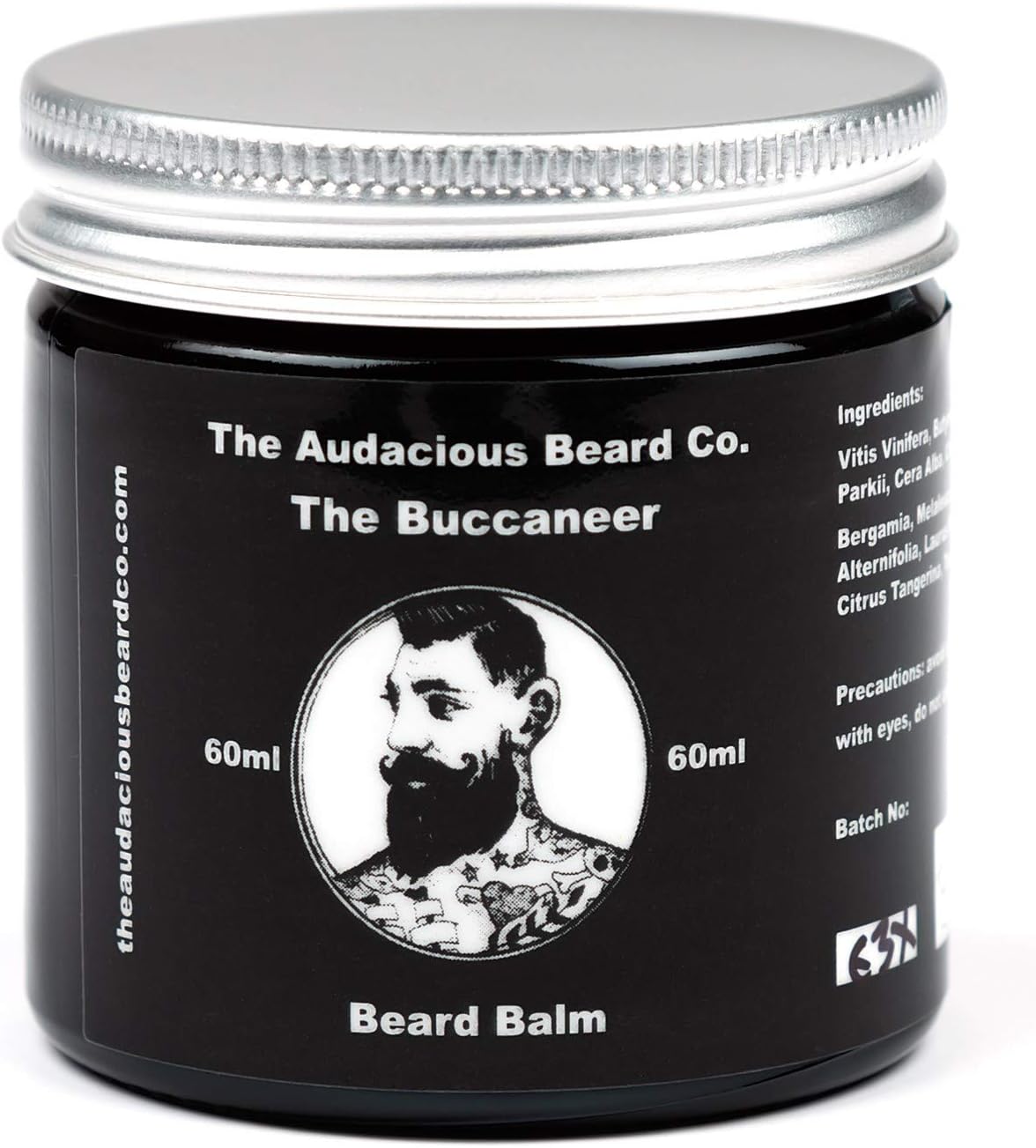 The Buccaneer Beard Balm - The Audacious Beard Co, 30 ml (Pack of 1)