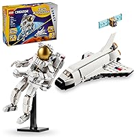 LEGO Creator Space Play Pack Building Toys Set - Space Toys for Kids, Boys & Girls, Ages 9+ - 6 Building Options Including an Astronaut, Spaceship, & More - Gift Ideas for Birthdays - 66791 LEGO Creator Space Play Pack Building Toys Set - Space Toys for Kids, Boys & Girls, Ages 9+ - 6 Building Options Including an Astronaut, Spaceship, & More - Gift Ideas for Birthdays - 66791