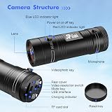 Riiai 1080P Helmet Action Camera with 32GB SD Card and Waterproof Feature view 6